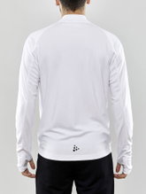 Craft Training Jacket Evolve Full Zip - durable mid-layer jacket made of stretch material - white Men